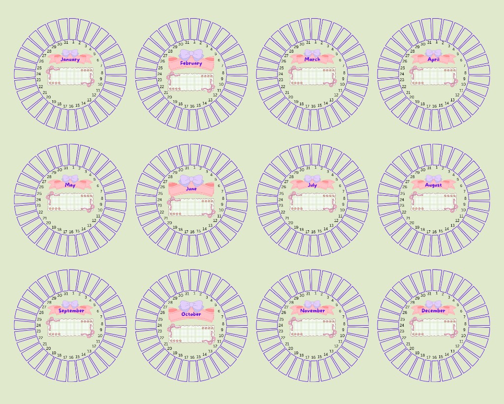 Green Habit Circles
