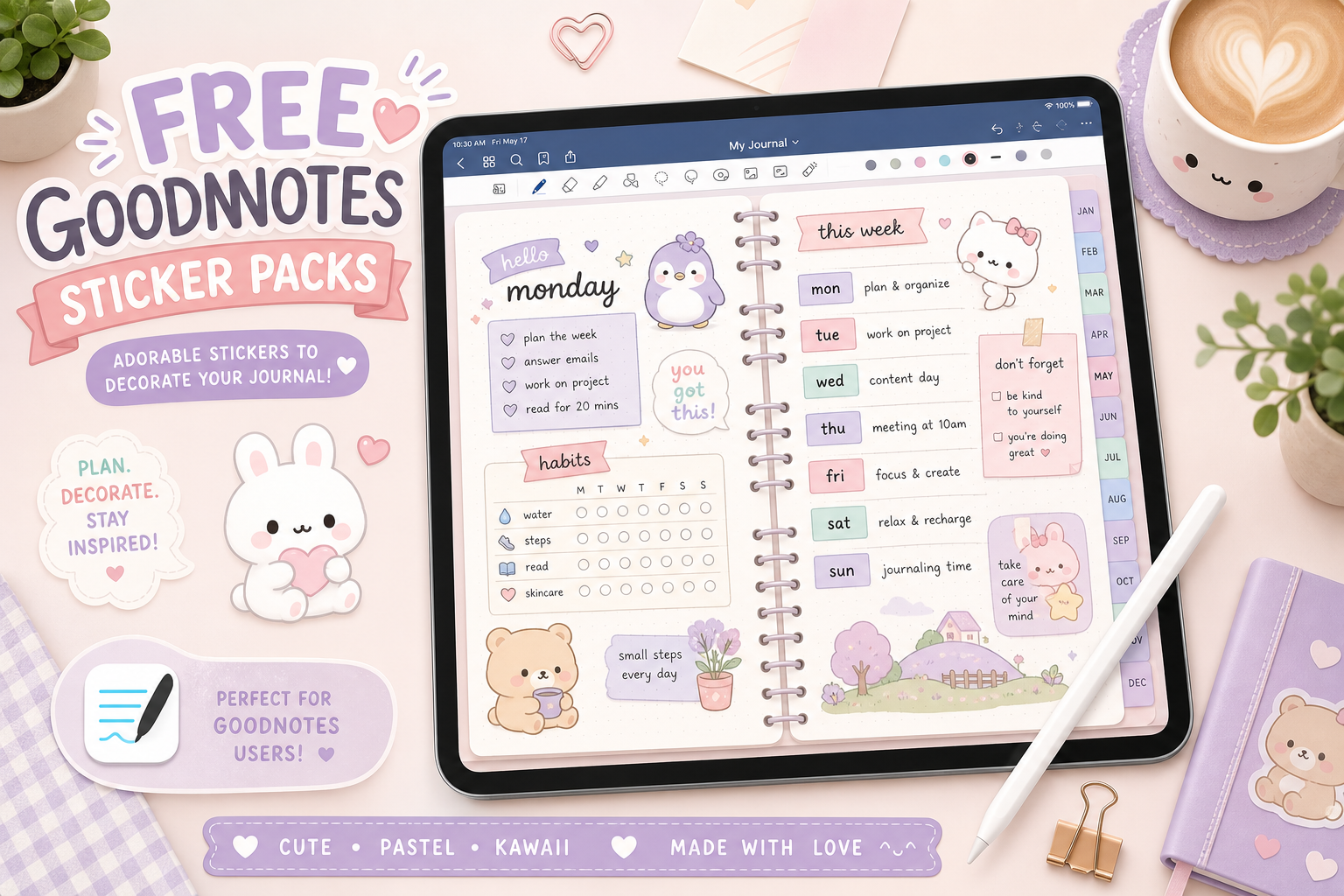 GoodNotes Sticker Packs Free Download (2026)